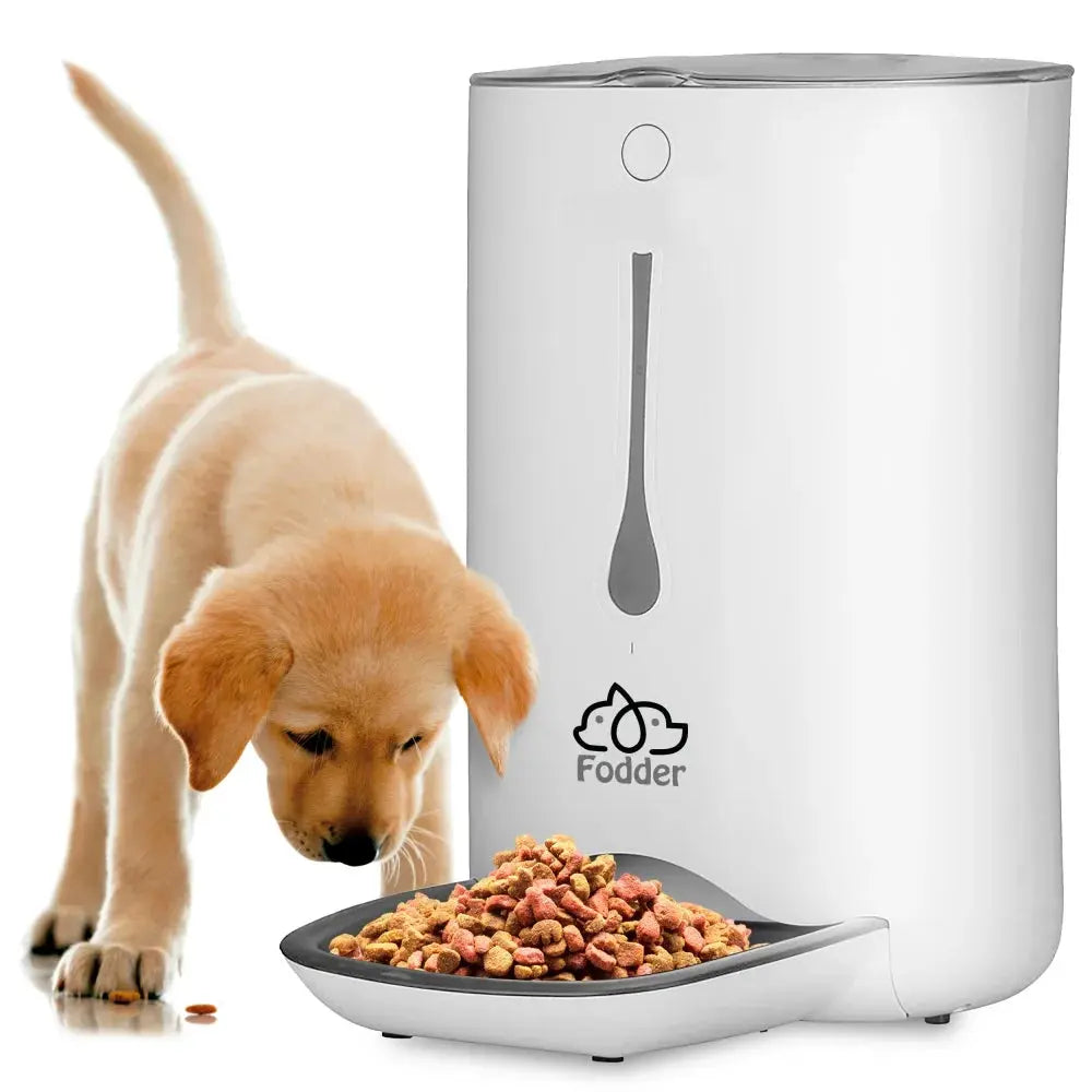 Smart automatic feeder with voice playback.
