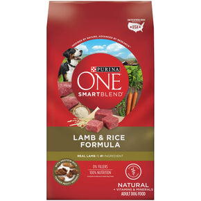 Purina ONE Dry Dog Food Lamb and Rice Formula - 31.1 lb. Bag Pet Chet