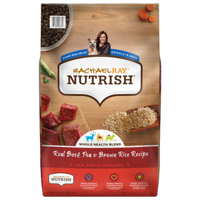 Rachael Ray Nutrish Premium Natural Dry Dog Food, Real Beef, Pea, & Brown Rice Recipe Pet Chet