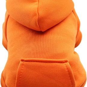 Dog Hoodie Sweatshirt Sweater Winter Dog Hoodies Sweatshirts with Pockets Warm Dog Clothes for Small Dogs Chihuahua Coat Clothing Puppy Cat Custume