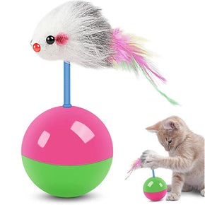 New Cat Toy Set – Teasing Mouse Tumbler and Fun Self-Playing Toys for Cats and Dogs Petchet